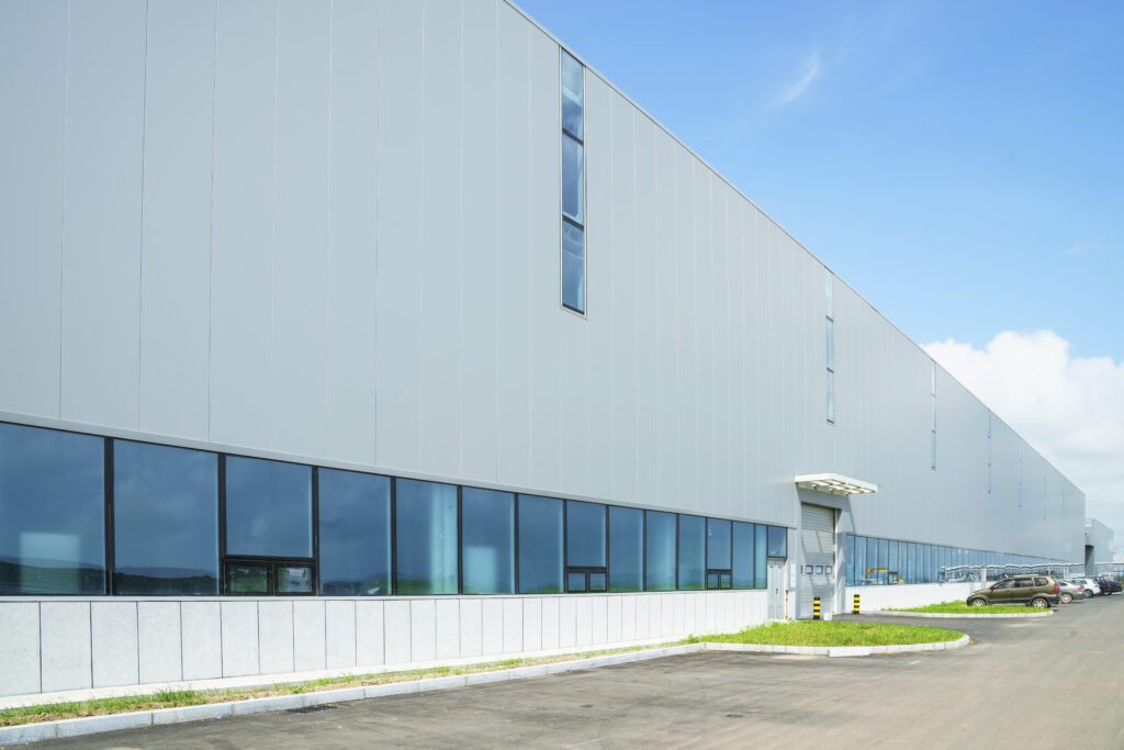 industrial park factory building warehouse